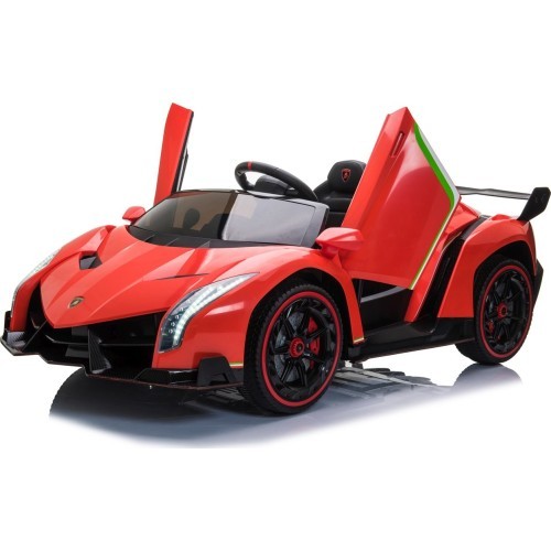 Elektromobilis Lamborghini Veneno, raudonas