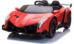Elektromobilis Lamborghini Veneno, raudonas