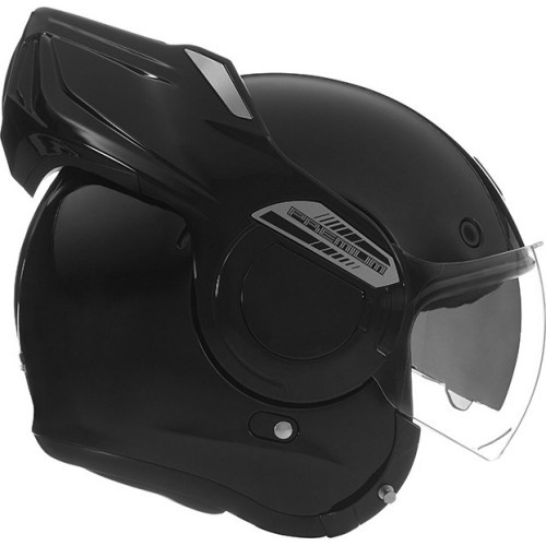 Flip-Up Motorcycle Helmet NOX Premium Stratos P/J Matte Black