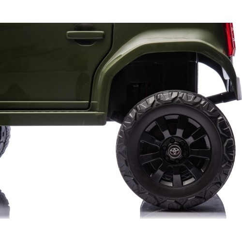 Elektromobilis Toyota Land Cruiser PRADO, žalias