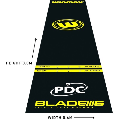 Winmau Pro Zone Essential PVC Dart Mat