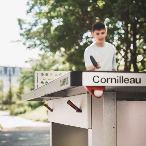 Lauko teniso stalas Cornilleau 510M Campus Outdoor, pilkas