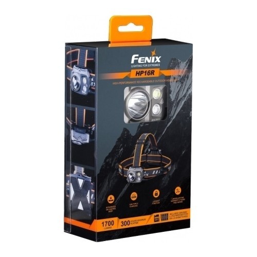 LED prožektorius-žibintuvėlis ant galvos Fenix ​​HP16R