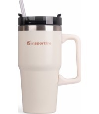 Insulated Travel Mug inSPORTline Teasara 600 ml - Beige 