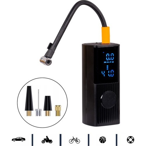 Electric Air Pump inSPORTline Dukefira w/ Power Bank & LED Light