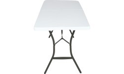Lifetime Folding Table Amy White 182x76x74cm