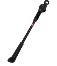 Подножка Hebie AX 618 для велосипедов 26-29" с ободными тормозами V-Brake, без адаптеров дисковых тормозов, алюминиевая (чёрная)