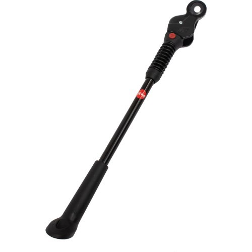 Hebie AX 618 Kickstand for 26-29" V-Brake Bikes, No Disc Brake Adapters, Aluminium (Black)