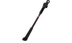 Hebie AX 618 Kickstand for 26-29" V-Brake Bikes, No Disc Brake Adapters, Aluminium (Black)