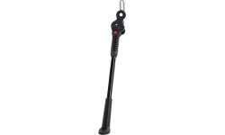 Hebie AX 618 Kickstand for 26-29" V-Brake Bikes, No Disc Brake Adapters, Aluminium (Black)
