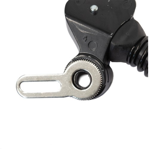 Подножка Hebie AX 618 для велосипедов 26-29" с ободными тормозами V-Brake, без адаптеров дисковых тормозов, алюминиевая (чёрная)