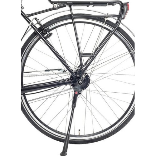Atraminė kojelė Hebie AX 618 // 26-29" V-Brake dviračiams // be diskinių stabdžių adapterių, aliuminė (juoda)