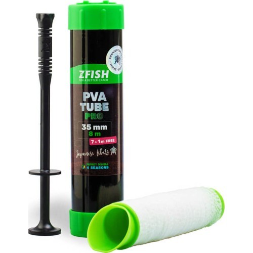 ZFISH PVA PRO vamzdelis 35 mm/7 +1 m NEMOKAMAI!