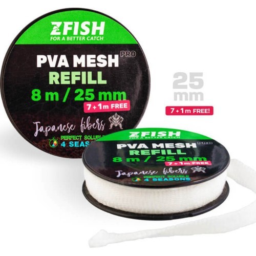 Сменный рукав ZFISH PVA PRO 25 мм/7 + 1 м БЕСПЛАТНО