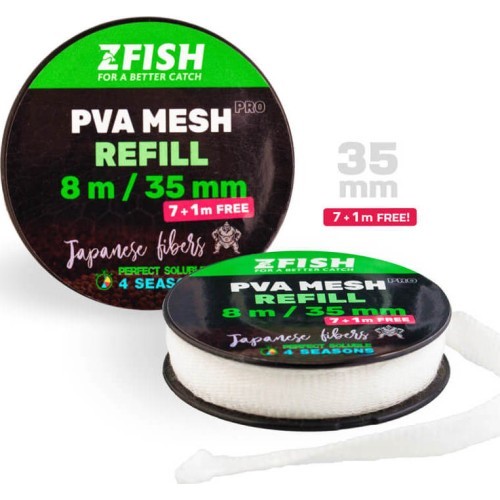 Сменный рукав ZFISH PVA PRO 35 мм/7 м + 1 м бесплатно
