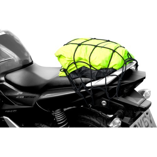 Эластичная мотоциклетная грузовая сетка Oxford XL 38x38 см