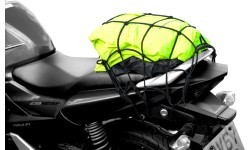 Эластичная мотоциклетная грузовая сетка Oxford XL 38x38 см