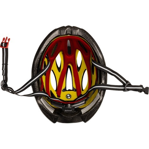 FORCE Bull Hue MIPS helmet, size S-M (55-58 cm), red/black