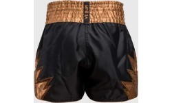 Venum Inferno Muay Thai Shorts - Black/Bronze