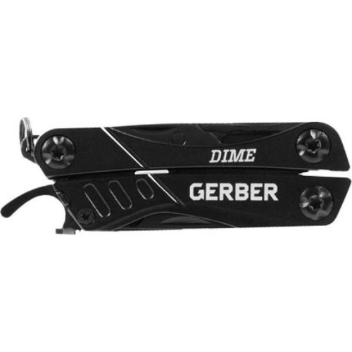 Daugiafunkcis įrankis Gerber Dime, juodas