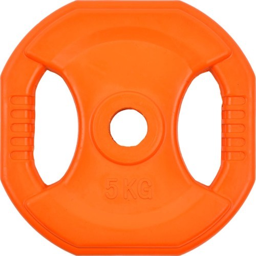Square Rubber-Coated Weight Plate inSPORTline Pump 5 kg