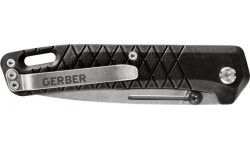 Kišeninis peilis Gerber EDC Zilch, juodas