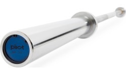 Pivot Fitness Pro Training Olympic Bar 220 cm Chrome