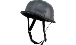 Retro Open-Face Motorcycle Helmet Sodager Cracker Gray - Grey