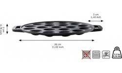 Ketaus mini blynų keptuvė Skottsberg 24cm