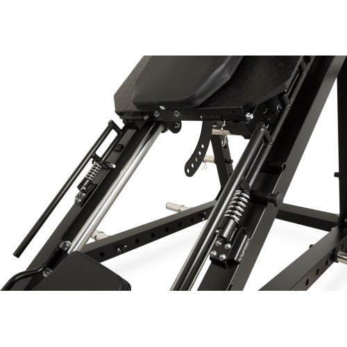 Newton Fitness Black Series BLK-875 kojų spaustuvas ir hack squat treniruoklis