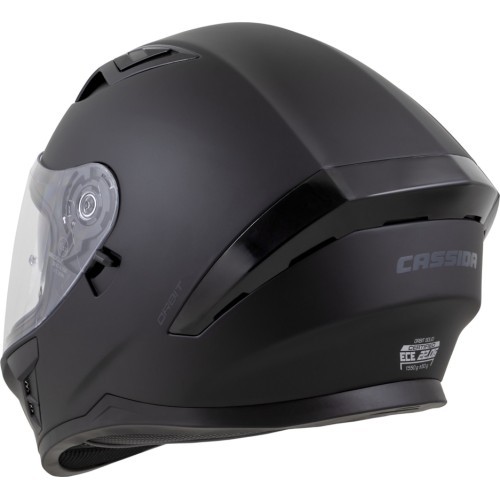 Motorcycle Helmet Cassida Orbit Solid Matte Black/Black