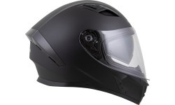 Motociklo šalmas Cassida Orbit Solid matinė juoda/juoda