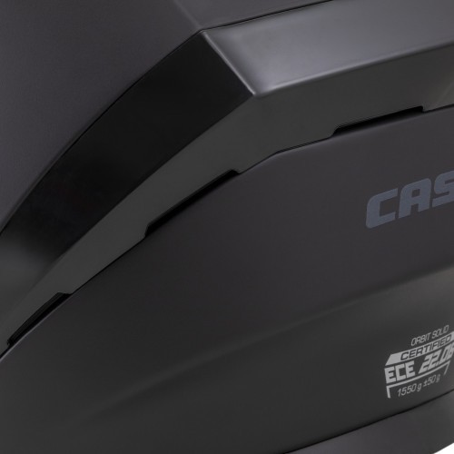 Motociklo šalmas Cassida Orbit Solid matinė juoda/juoda