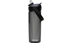 Бутылка Thrive Flip Straw 0,6 л, угольно-серая
