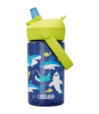Детская бутылка Thrive Flip Straw 0,4 л Sharks and Rays