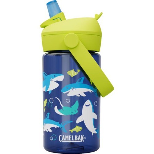 Детская бутылка Thrive Flip Straw 0,4 л Sharks and Rays