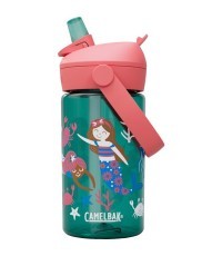 Детская бутылка Thrive Flip Straw Kids 0,4 л Mermaid Friends