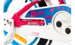 Dviratis Karbon Mimi 14 pink-blue