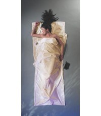 Travel Sheet Cocoon Cotton White Natura