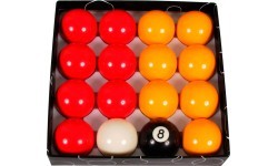 Economy Casino Pool Ball Set 50.8mm