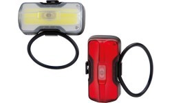 Zefal Supervision F20 + R20 USB-C Light Set // front + rear (wireless, batteries)