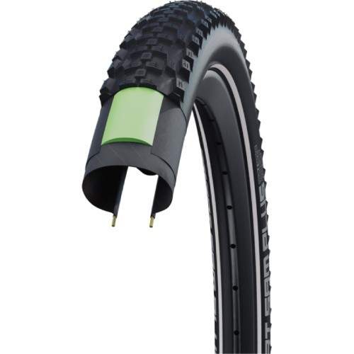 Schwalbe Smart Sam Plus Performance Line tire 28" x 1.85" (47-622) // E-50, tube-type, rigid, Reflex