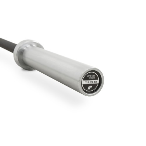 Newton Fitness OB-75 Olympic Rackable EZ Curl Bar