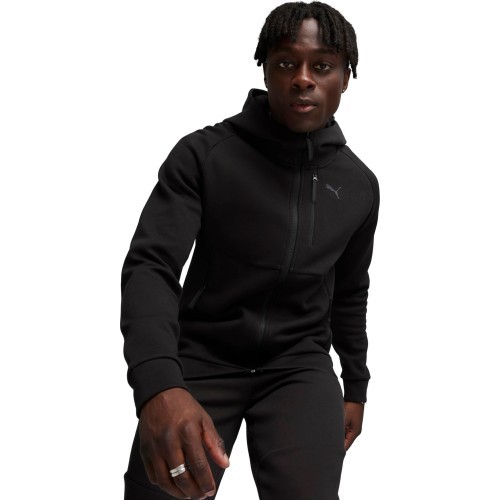 Puma Pumatech FZ Hoodie Men's Sweatshirt Dark Black 624385 01