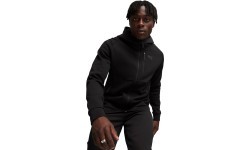 Мужская толстовка Puma Pumatech FZ Hoodie, тёмно-чёрная 624385 01