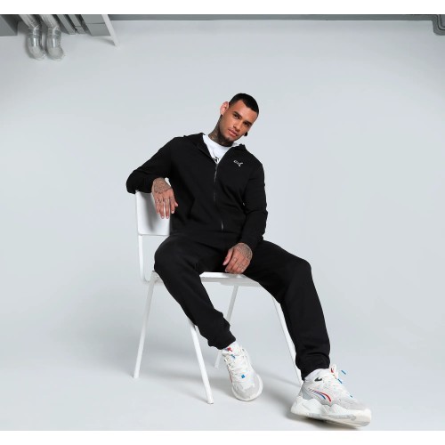 Мужской свитшот Puma Better Essentials Full-Zip чёрный 676815 01