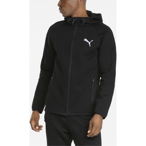 Puma Evostripe FZ Hood Men's Sweatshirt Black