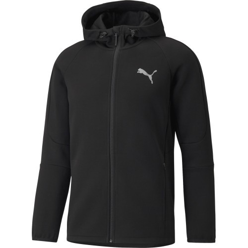 Мужская толстовка Puma Evostripe FZ Hood, черная