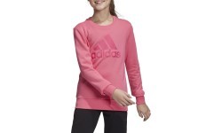Adidas Džemperis PaaugliamsYg Mh Bos Crew Pink DV0322