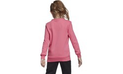 Детская толстовка Adidas YG MH Bos Crew Pink DV0322